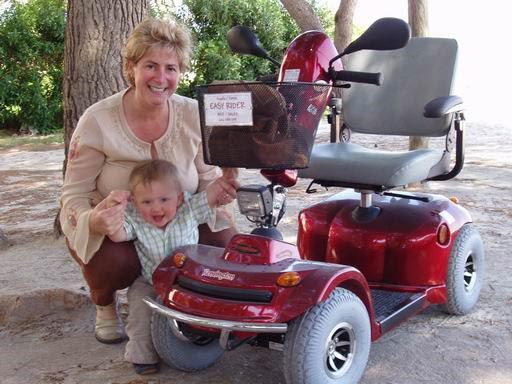 the start of Easy Rider Mobility Hire